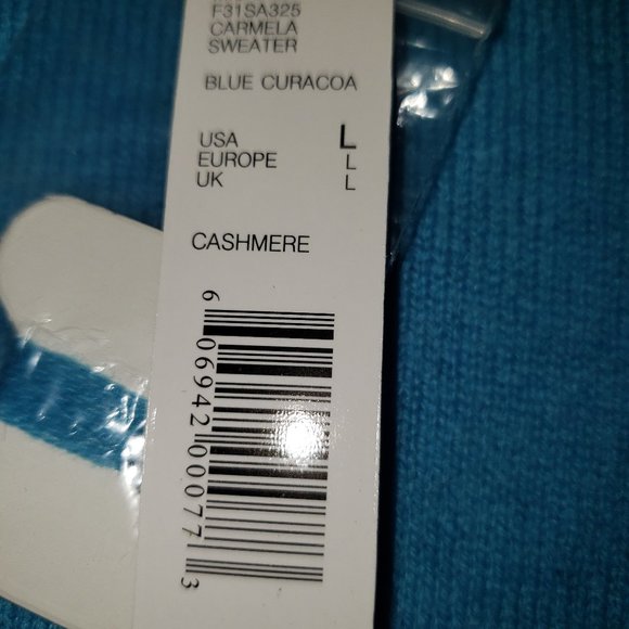 Cashmere 100% Sleeveless Tank - Picture 3 of 5